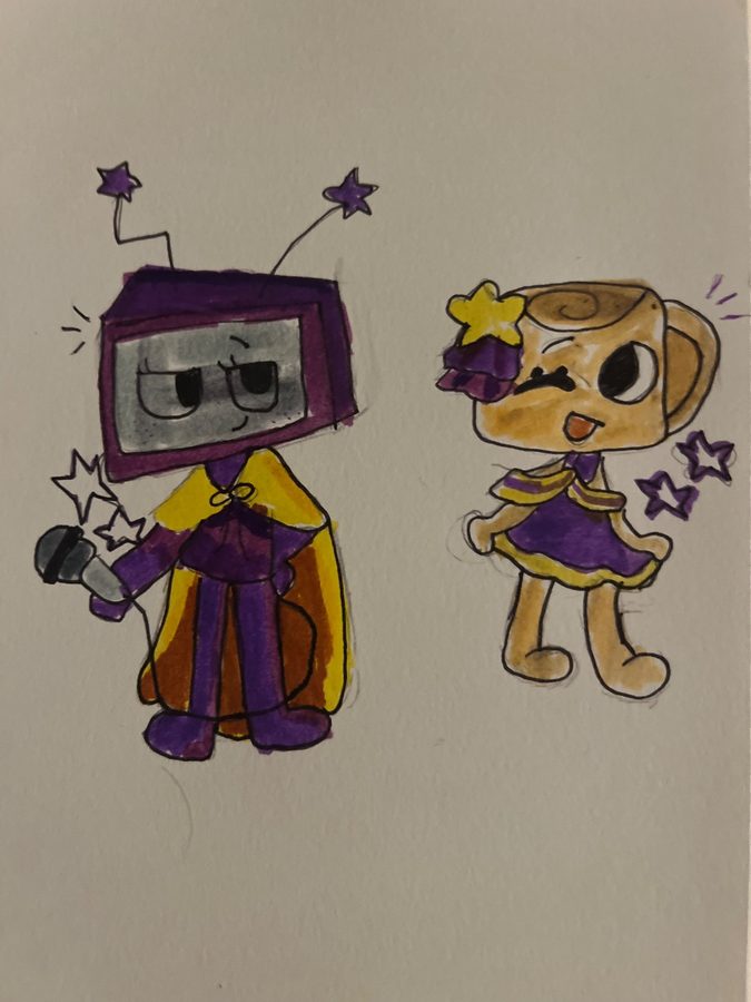 Fan art drawing
