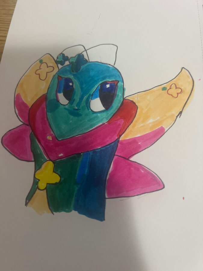 Fan art drawing
